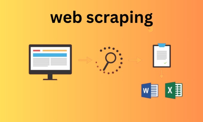 Gig Preview - Do web scraping, web scraper, data collection, data scraping, data mining