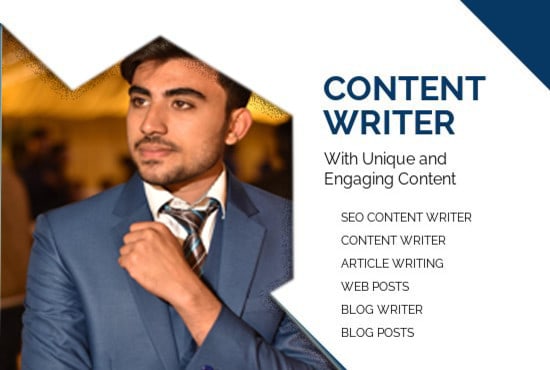 Gig Preview - Write content articles and blog posts for you