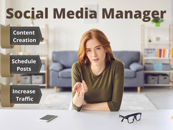 Gig Preview - Be your social media manager