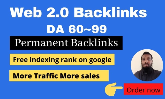 Gig Preview - Build high authority web 2 0 backlinks link building