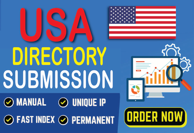 Gig Preview - Create 2500 USA directory submission for website ranking