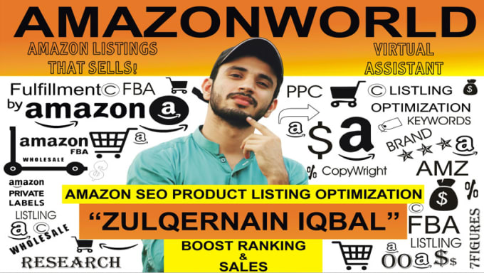 Gig Preview - Do killer SEO amazon product listing optimization to boost sale