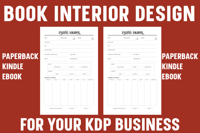 Gig Preview - Do book interior design for your KDP business,ebook, and paperback