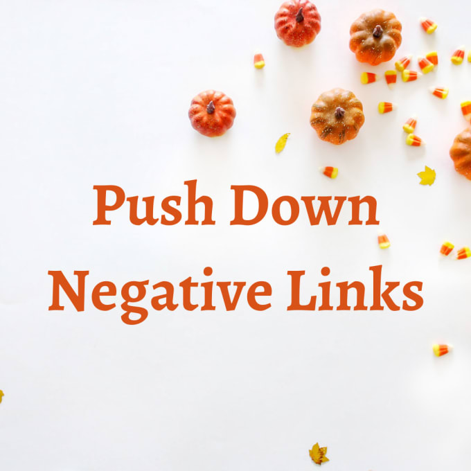 Gig Preview - Push down negative links and elevate your personal online reputation