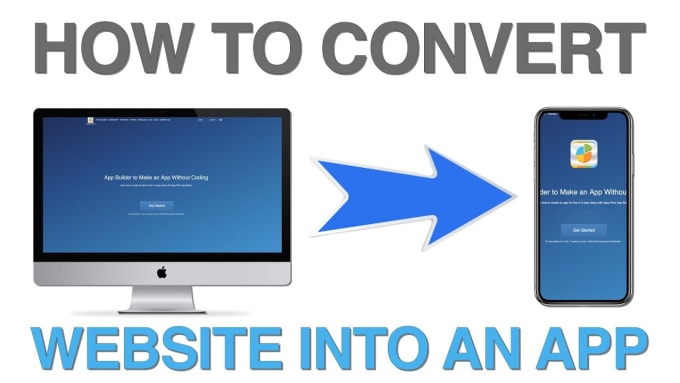 Gig Preview - Convert your website to mobile app with webview