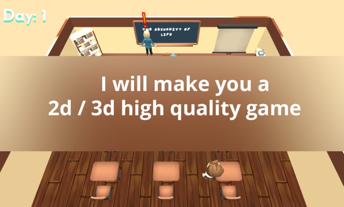 Gig Preview - Make you a high quality 2d or 3d game