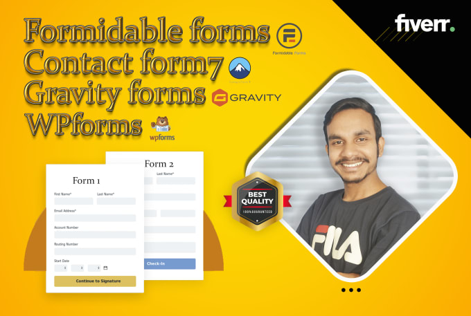 Gig Preview - Create advanced gravity forms, contact form7, wpforms and multi step forms