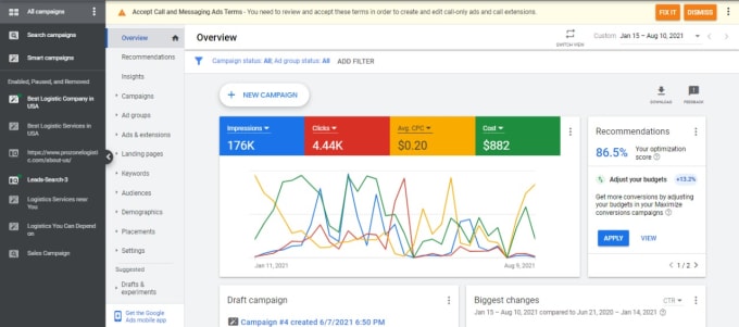 Gig Preview - Ads creation and assets management