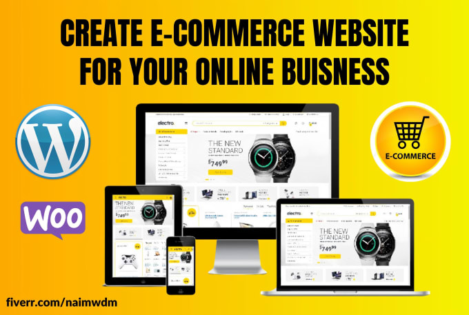 Gig Preview - Design ecommerce website with wordpress  woocommerce and elementor pro