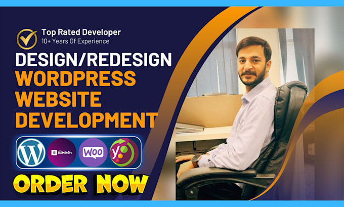 Bestseller - do wordpress website development, design or redesign wordpress blog