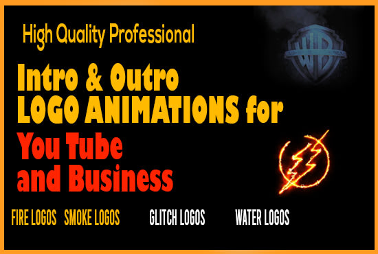 Gig Preview - Create high quality  3d 2d logo intro animation youtube videos