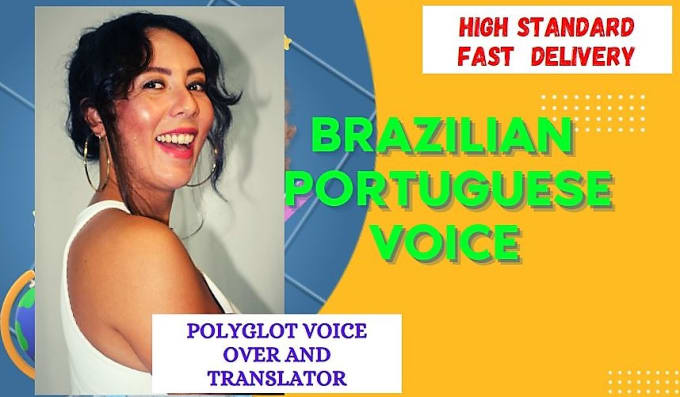 Gig Preview - Record a professional brazilian portuguese female voice act