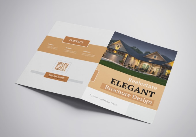 Bestseller - brochure design real estate, hospital, any type