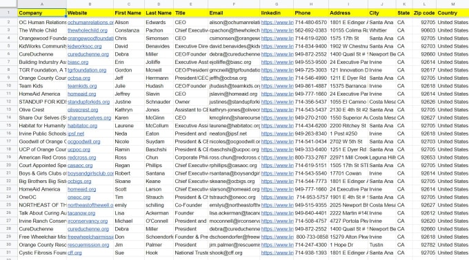 Gig Preview - Provide b2b lead generation and targeted lead generation