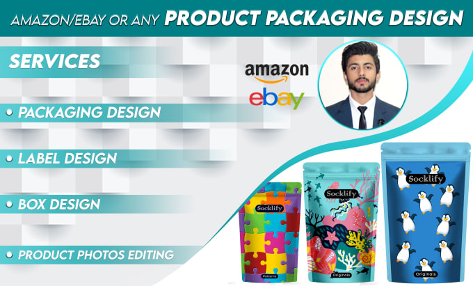 Gig Preview - Design creative product packaging and amazon images