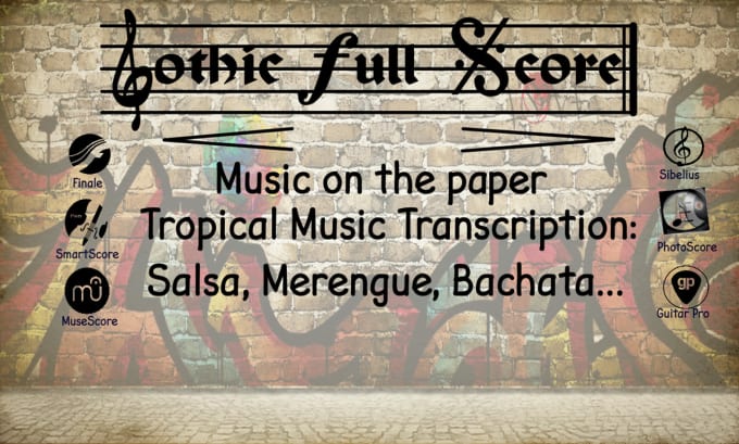 Bestseller - transcribe your song of salsa, merengue, bachata