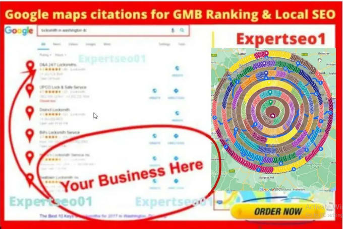 Gig Preview - Do 90,000 google map citations for gmb ranking and local SEO