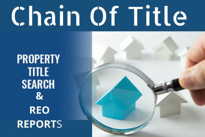 Bestseller - do a title search, pull mortgage records and  property deeds