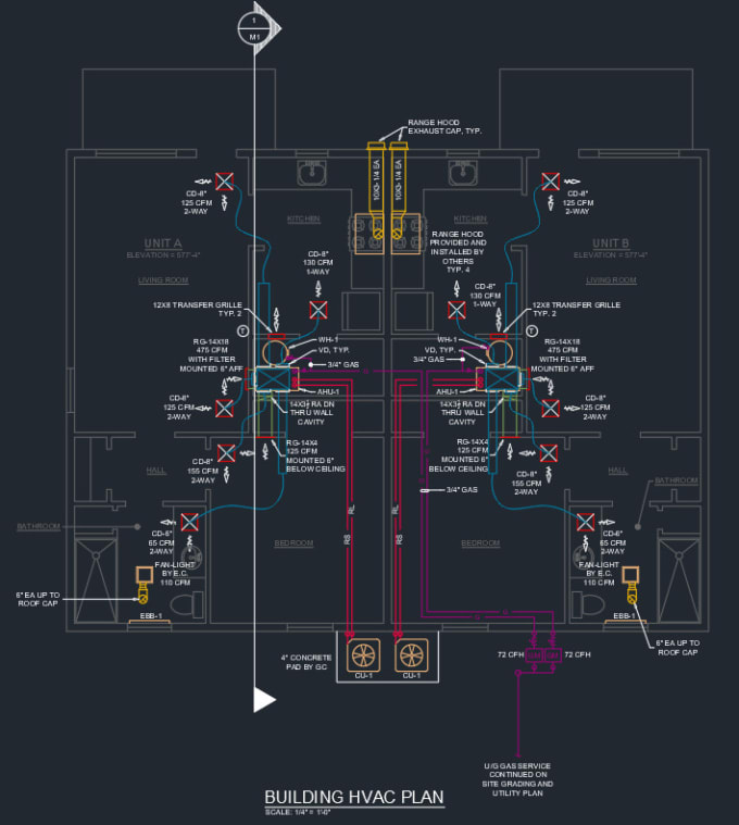 Gig Preview - Design hvac and plumbing systems including load calculations