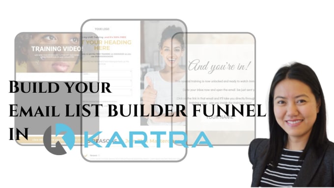 Gig Preview - Build your lead magnet funnel in kartra