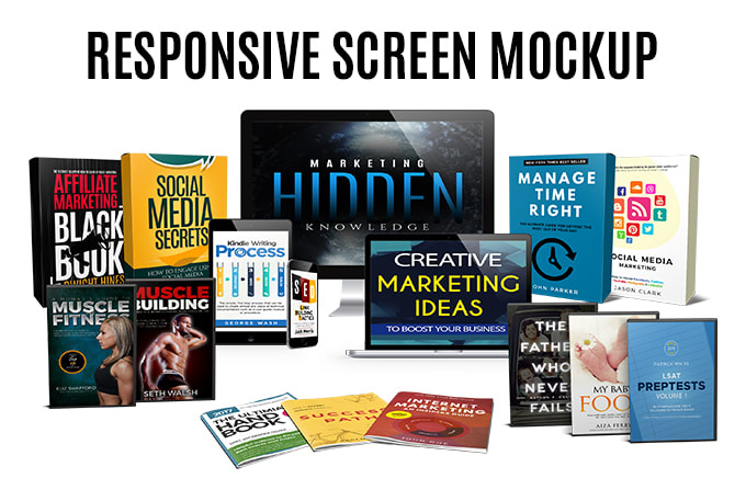 Gig Preview - Do responsive screen mockup