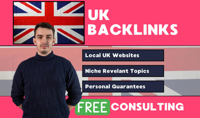 Gig Preview - Our agency will build high quality UK backlinks for local UK SEO