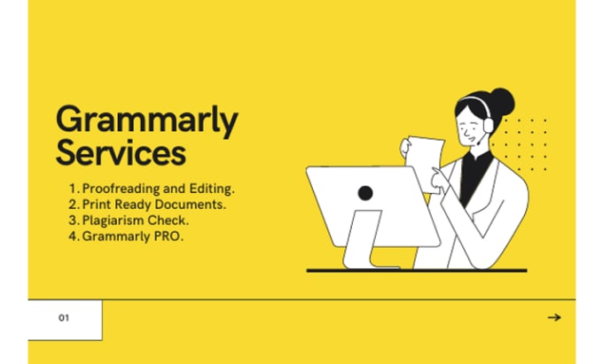 Gig Preview - Professionally proofread, edit documents with grammarly pro