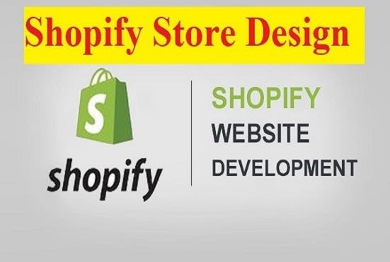 Gig Preview - Design and develop your shopify store