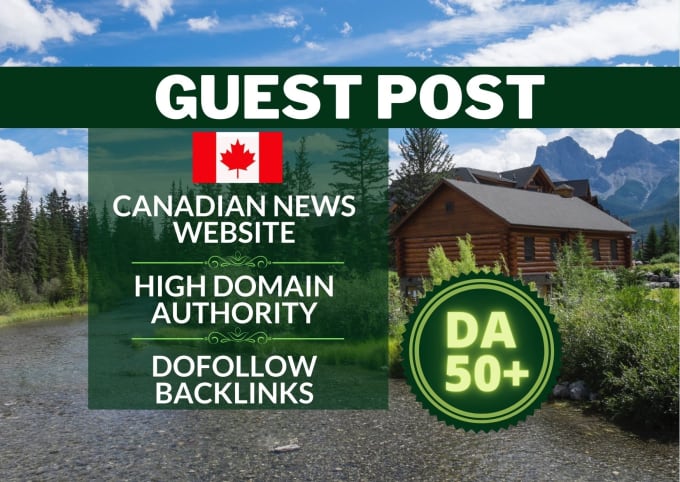 Gig Preview - Guest post on canadian politics news headlines website with 2 dofollow backlinks