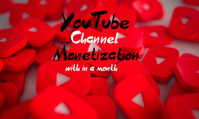 Gig Preview - Do organic promotions for youtube  channel monetization