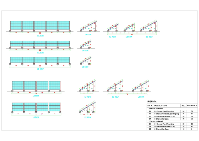 Gig Preview - Design solar pv system plan on autocad, pvsyst, sketchup and helioscope with boq