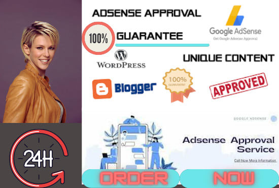 Gig Preview - Guide you to get google adsense approval on your blog