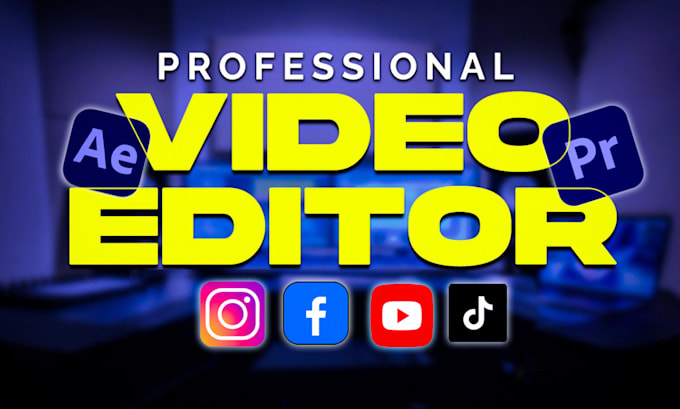 Gig Preview - Do professional video editing for youtube and business video ads