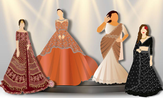 Bestseller - design custom fashion sketches and clothing illustrations