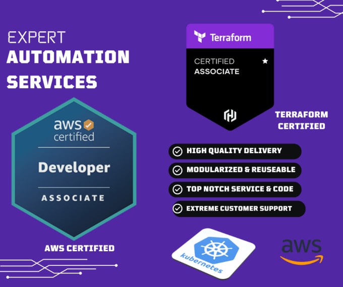 Gig Preview - Transform your AWS infra with finest devops terraform iac process