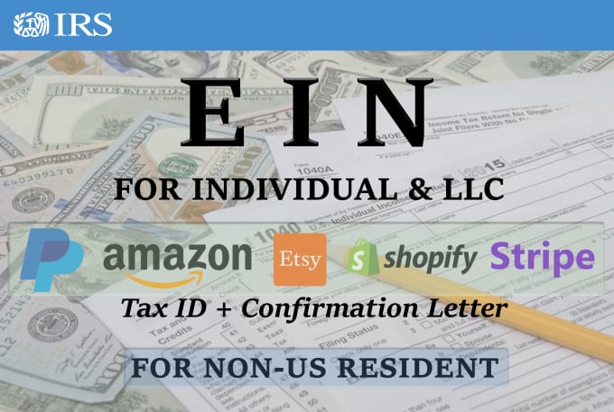 Gig Preview - Get your ein tax id for llc and sole from irs