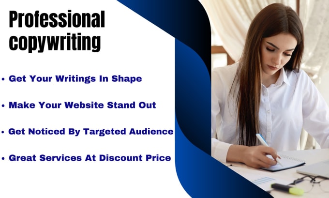 Gig Preview - Write creative copywriting web content to engage your targeted audience