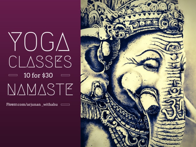 Gig Preview - Give asana and meditation basics 10 classes a month