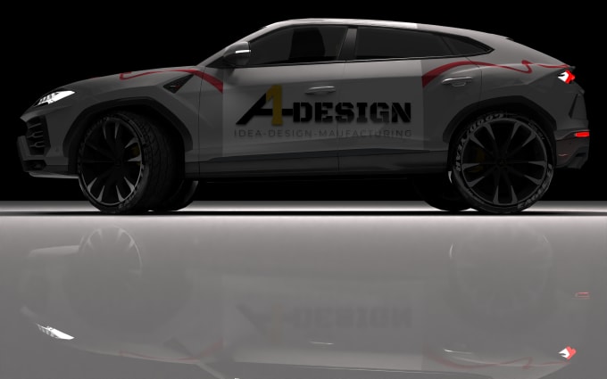 Gig Preview - Render the car or the product of your choice