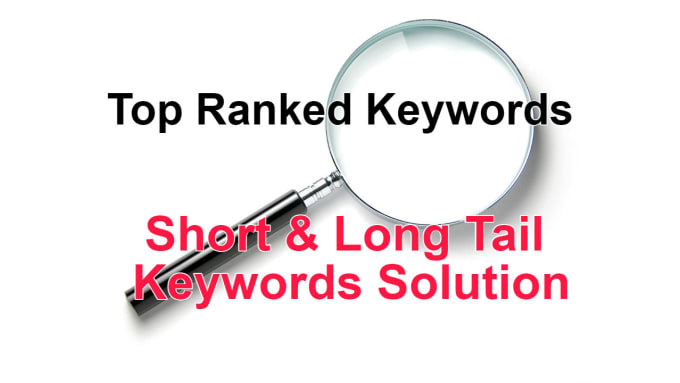 Gig Preview - Provide top ranked keywords for anything