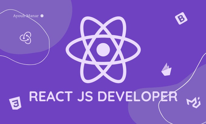 Gig Preview - Be your react js frontend web developer