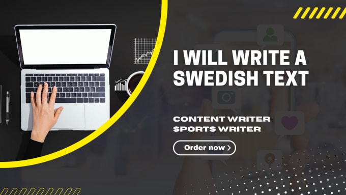 Gig Preview - Write a swedish text