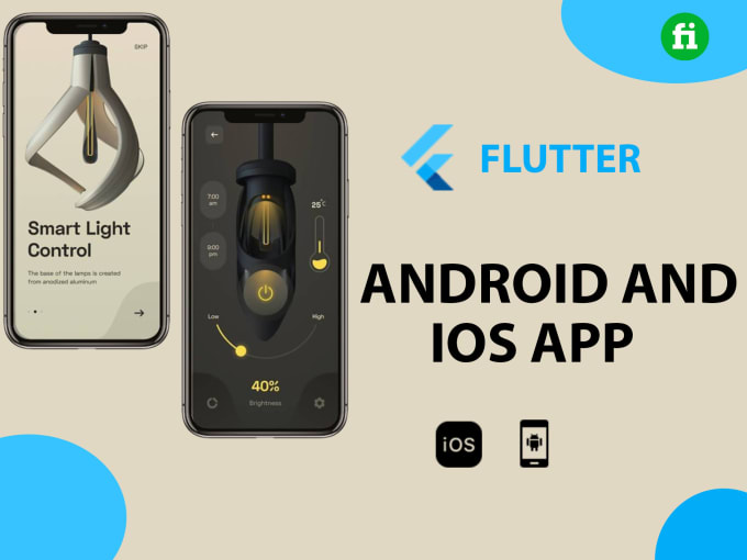 Gig Preview - Build your IOS and android mobile app using flutter and dart