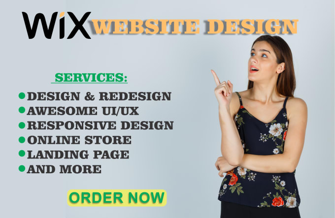 Gig Preview - Do wix web design or redesign or wix web development