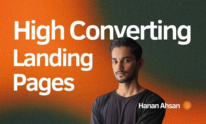 Gig Preview - Create high converting landing pages for more leads