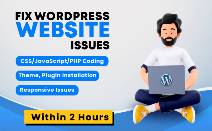 Bestseller - fix wordpress website issues errors and woocommerce issues