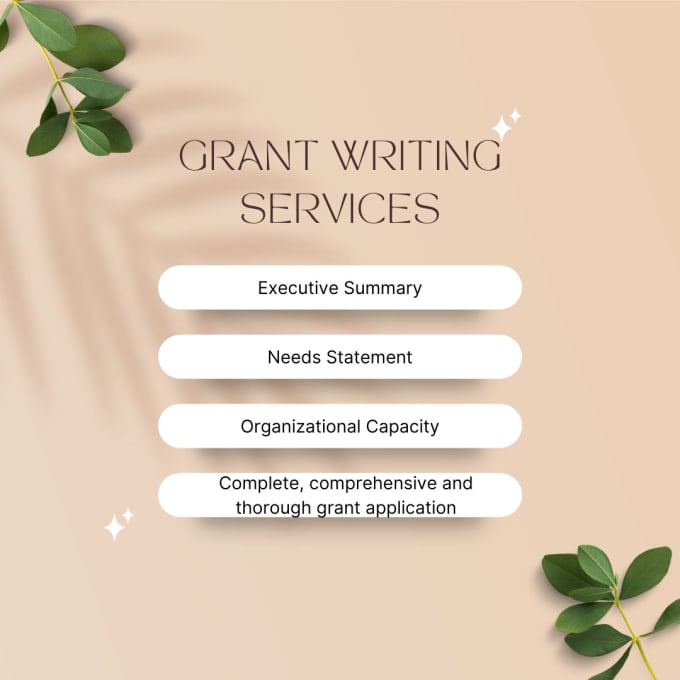 Gig Preview - Prepare a grant proposal for your nonprofit or 501c3