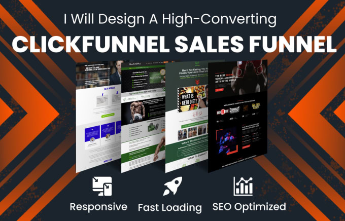 Bestseller - design clickfunnels, wordpress, kartra landing page sales funnel