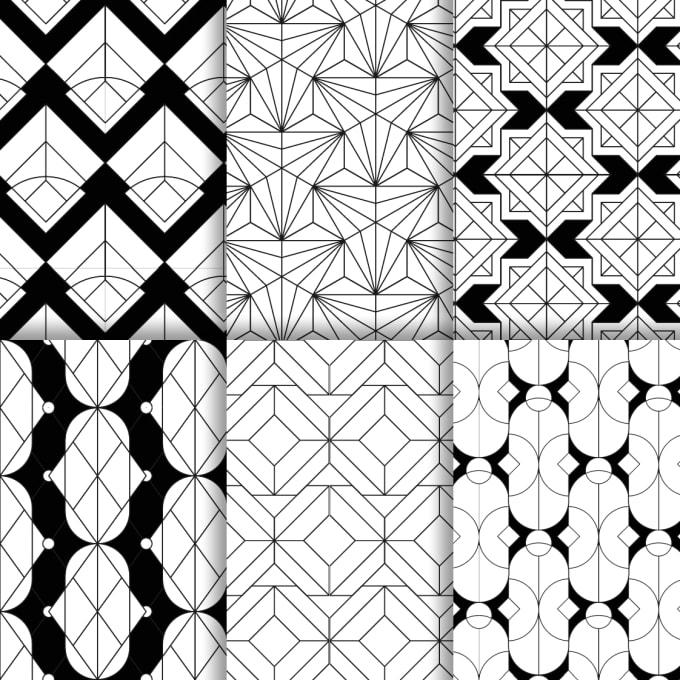 Gig Preview - Design seamless pattern,geometrical pattern,textile pattern,repeat pattern