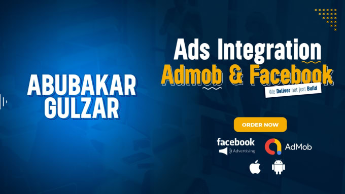 Gig Preview - Integrate admob, facebook ads in your android or ios app